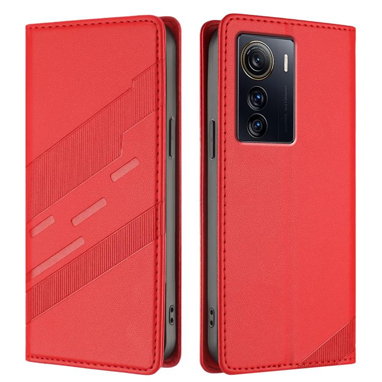 For ZTE Axon 50 Ultra Embossed Multi-functional Wallet Retro Leather Phone Case