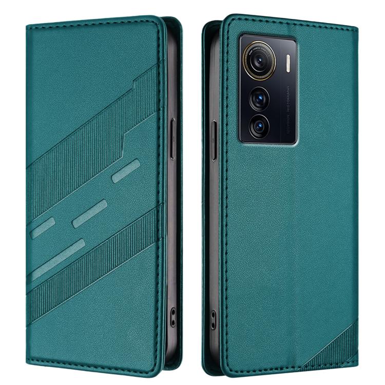 For ZTE Axon 50 Ultra Embossed Multi-functional Wallet Retro Leather Phone Case