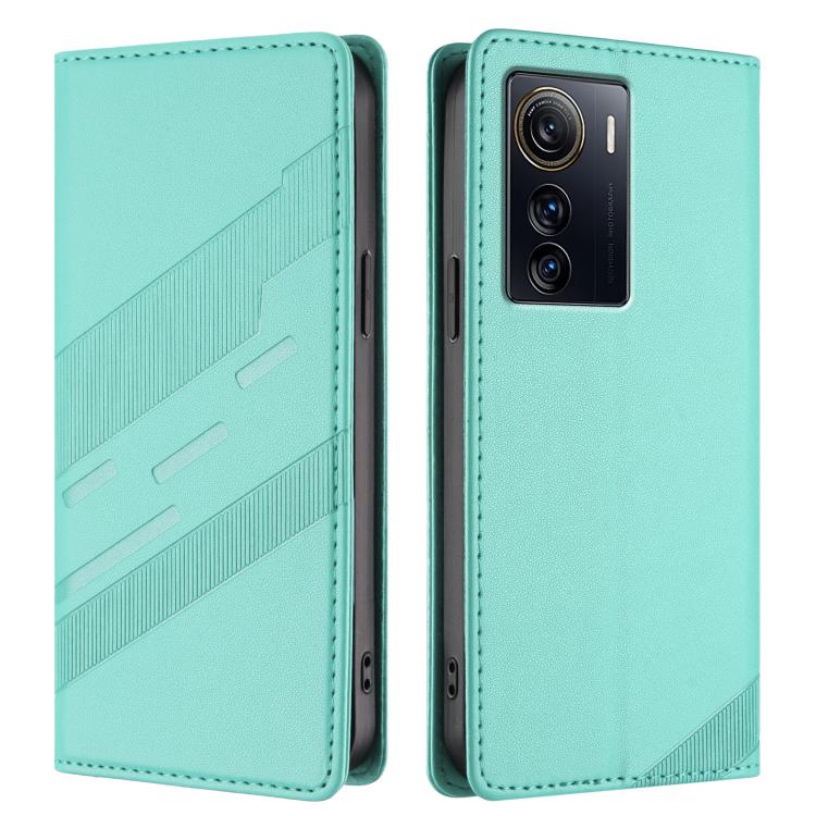 For ZTE Axon 50 Ultra Embossed Multi-functional Wallet Retro Leather Phone Case