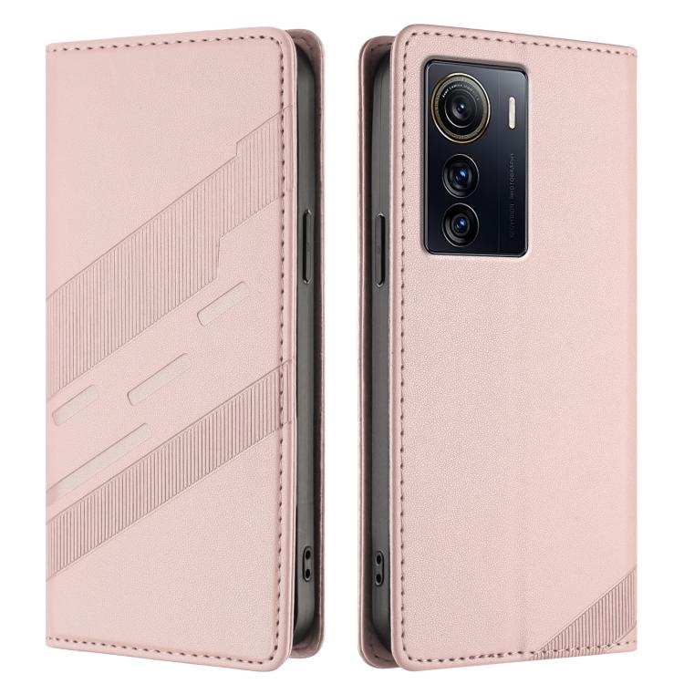 For ZTE Axon 50 Ultra Embossed Multi-functional Wallet Retro Leather Phone Case