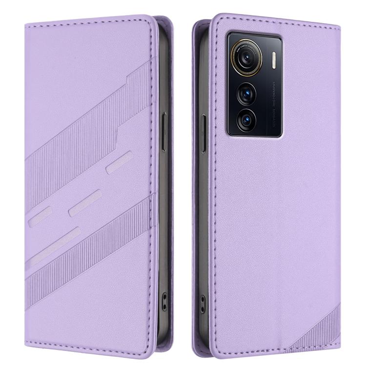 For ZTE Axon 50 Ultra Embossed Multi-functional Wallet Retro Leather Phone Case