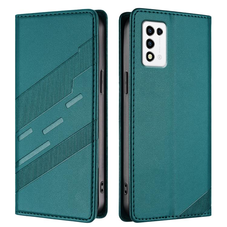 For ZTE Libero 5G III Embossed Multi-functional Wallet Retro Leather Phone Case