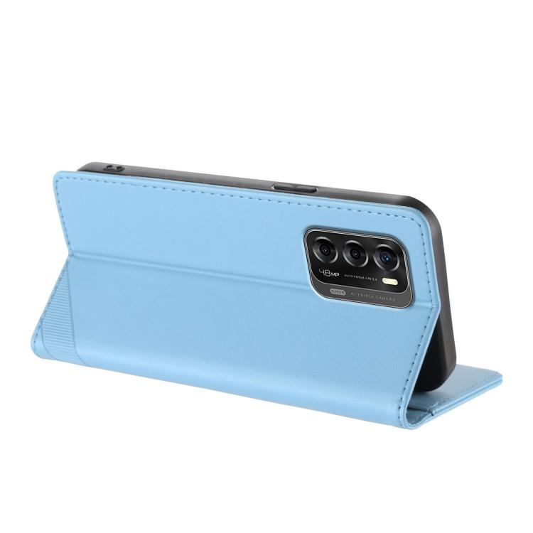 For ZTE Blade V40 Embossed Multi-functional Wallet Retro Leather Phone Case
