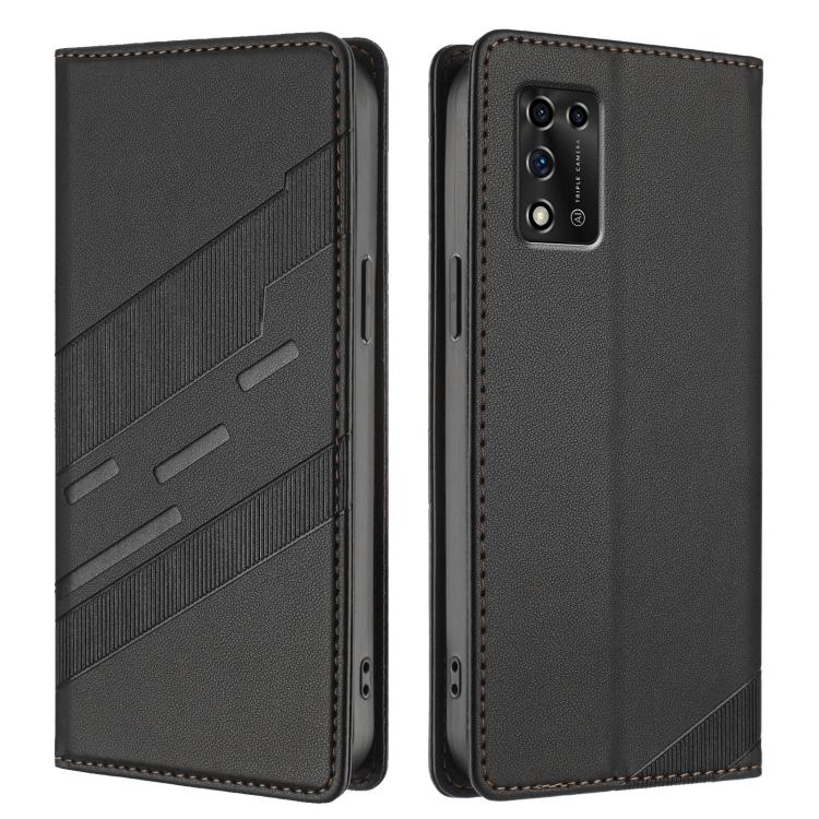 For ZTE Libero 5G II / A103ZT Embossed Multi-functional Wallet Retro Leather Phone Case
