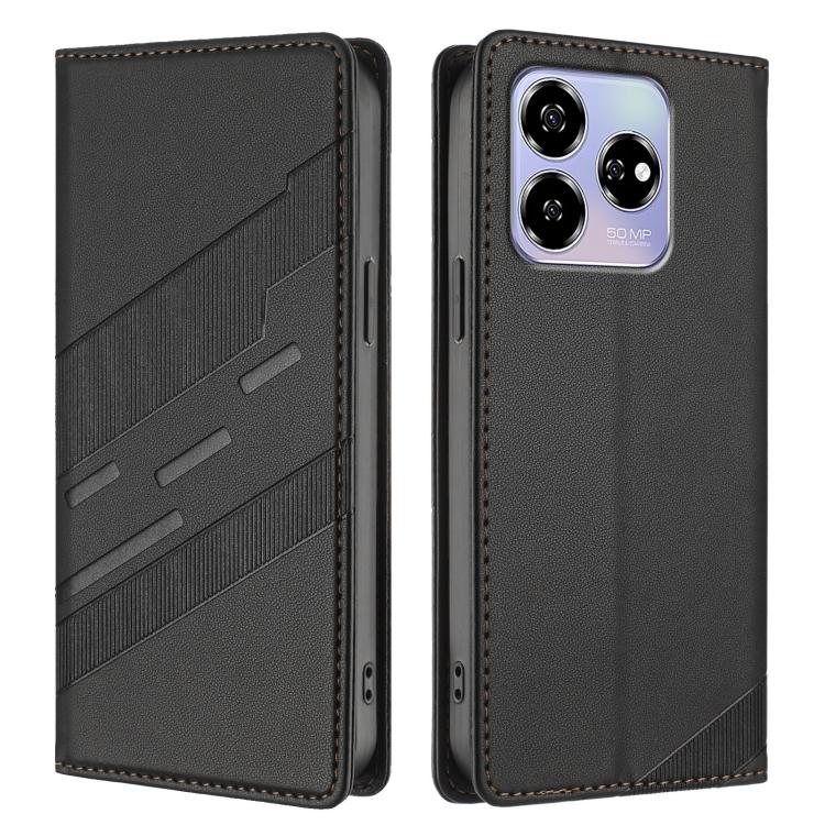 For ZTE Blade V60 4G Embossed Multi-functional Wallet Retro Leather Phone Case