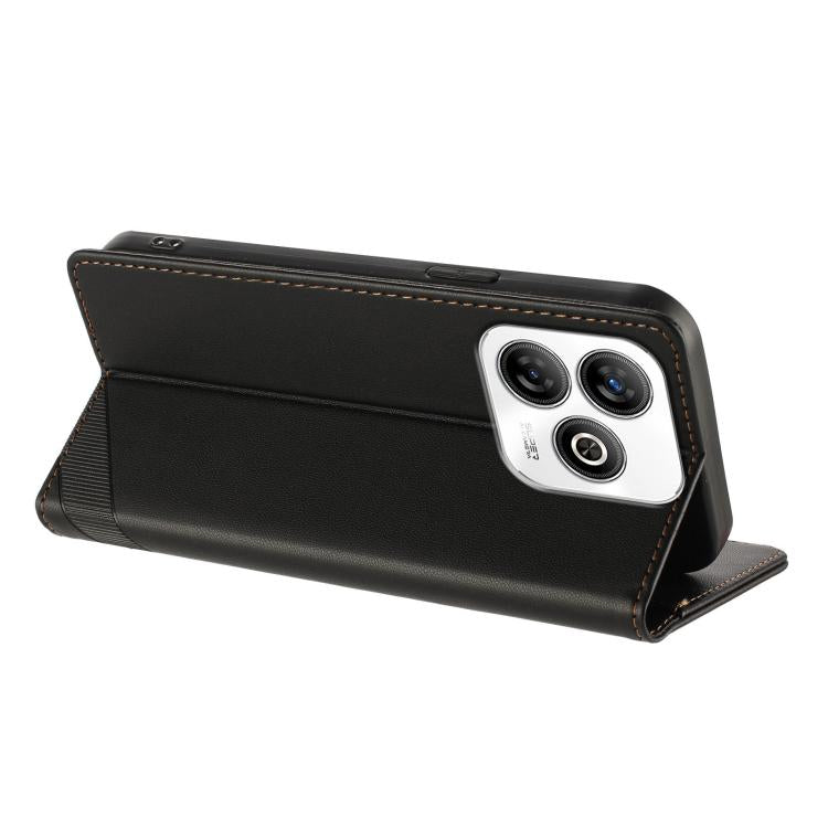 For ZTE Blade V60 Smart Embossed Multi-functional Wallet Retro Leather Phone Case