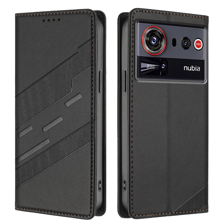 For ZTE nubia Z80 Ultra Embossed Multi-functional Wallet Retro Leather Phone Case