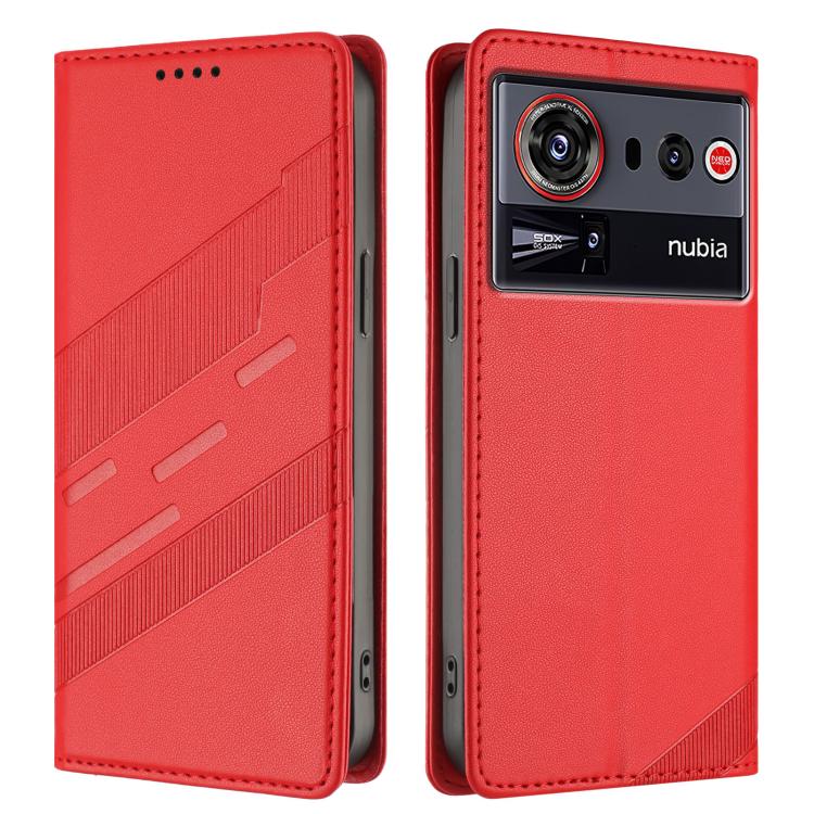 For ZTE nubia Z80 Ultra Embossed Multi-functional Wallet Retro Leather Phone Case