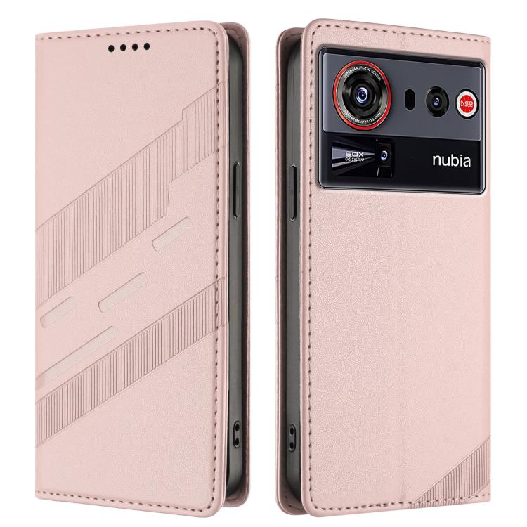 For ZTE nubia Z80 Ultra Embossed Multi-functional Wallet Retro Leather Phone Case