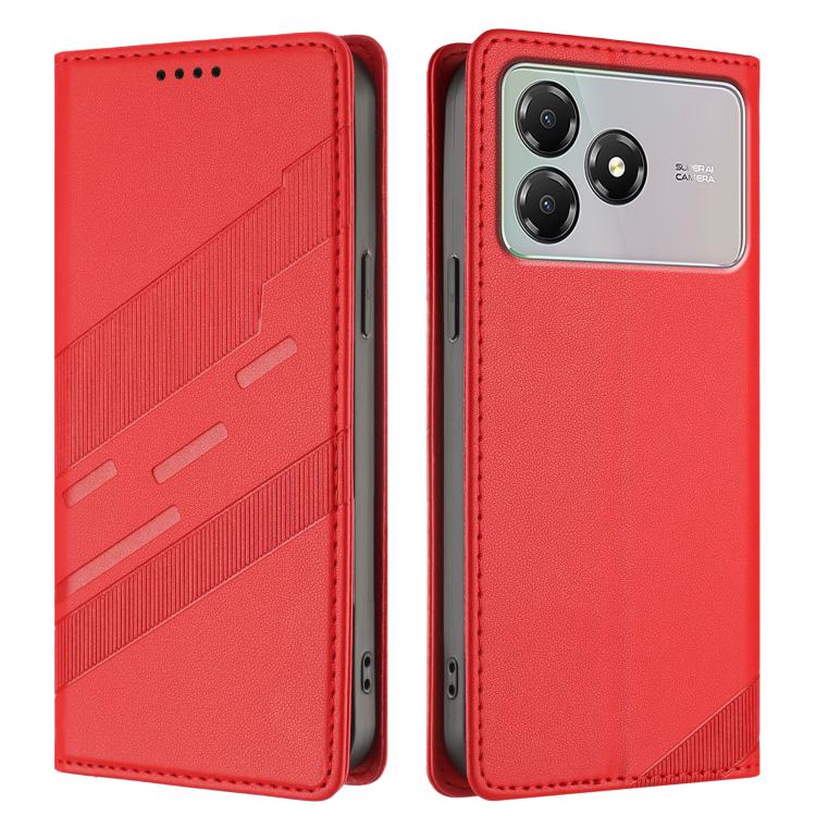 For ZTE Blade A36 4G Embossed Multi-functional Wallet Retro Leather Phone Case