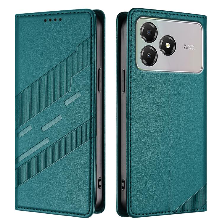 For ZTE Blade A36 4G Embossed Multi-functional Wallet Retro Leather Phone Case