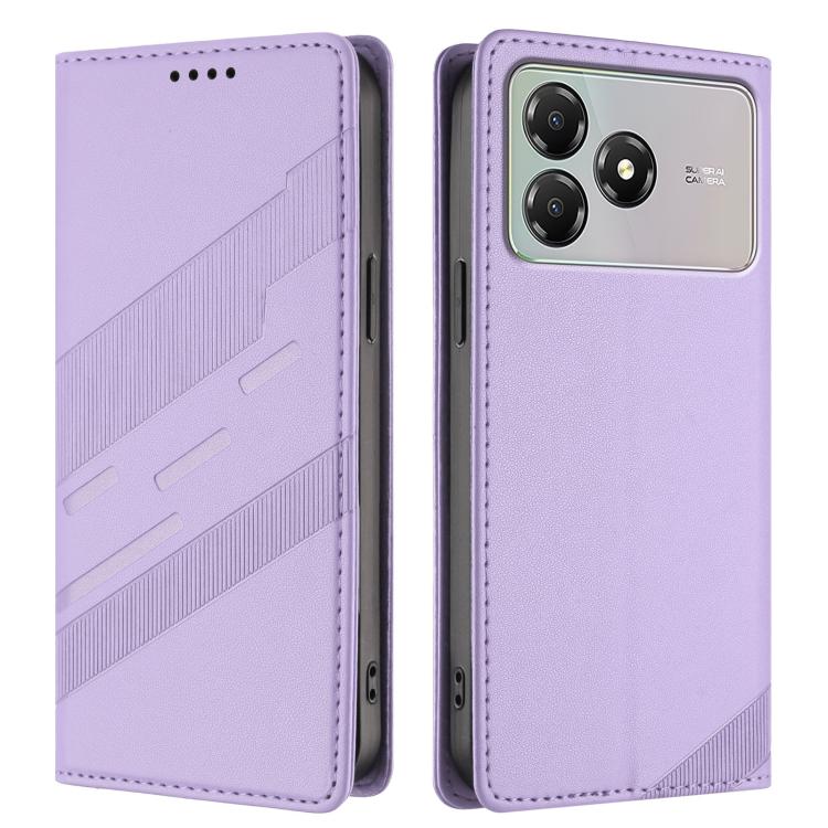 For ZTE Blade A36 4G Embossed Multi-functional Wallet Retro Leather Phone Case