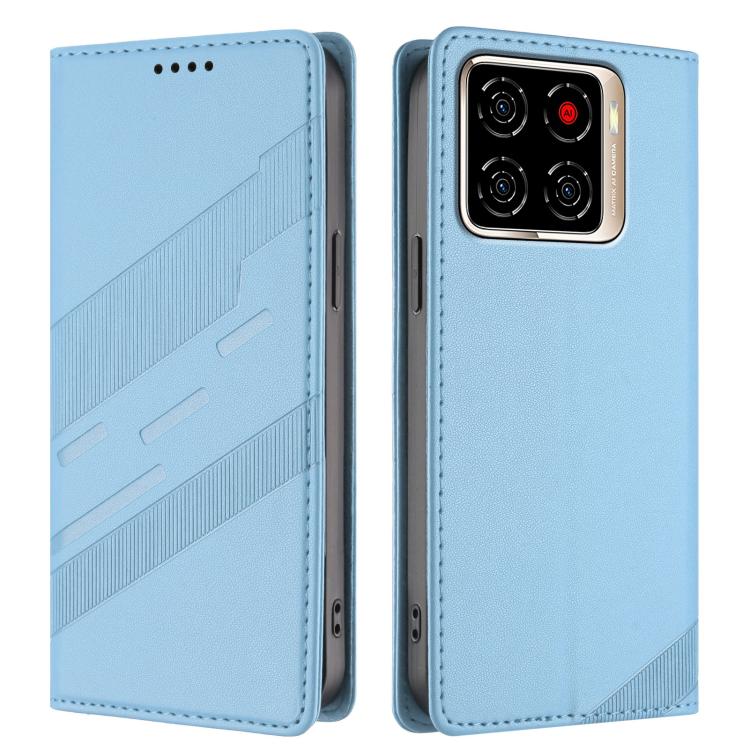 For ZTE Blade A56 Pro Embossed Multi-functional Wallet Retro Leather Phone Case