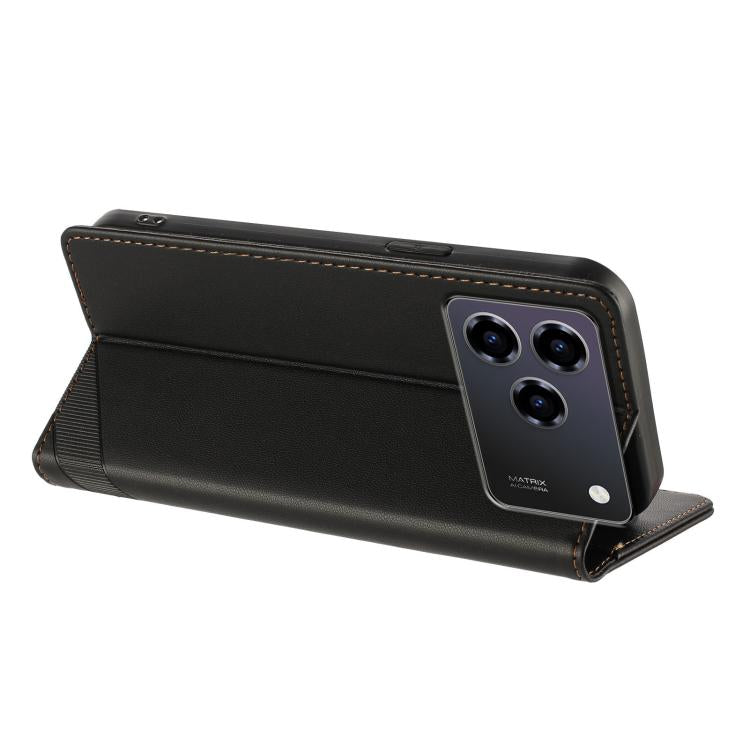 For ZTE Blade A76 4G Embossed Multi-functional Wallet Retro Leather Phone Case