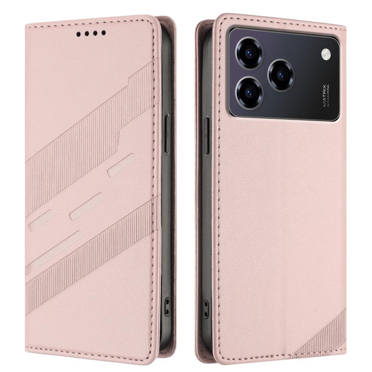 For ZTE Blade A76 4G Embossed Multi-functional Wallet Retro Leather Phone Case
