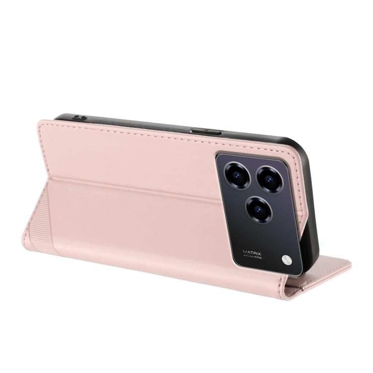 For ZTE Blade A76 4G Embossed Multi-functional Wallet Retro Leather Phone Case