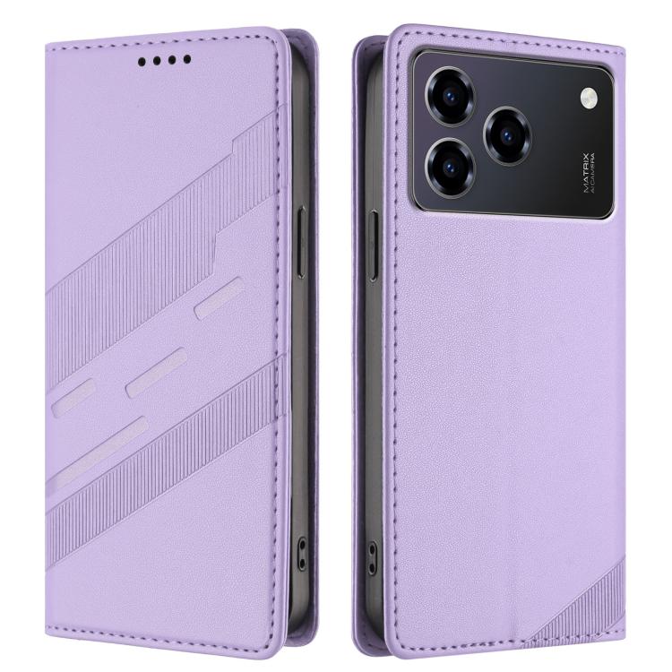 For ZTE Blade A76 4G Embossed Multi-functional Wallet Retro Leather Phone Case