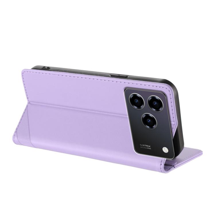For ZTE Blade A76 4G Embossed Multi-functional Wallet Retro Leather Phone Case