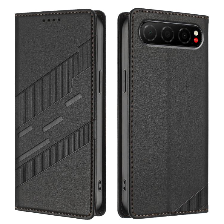 For ZTE nubia Air Embossed Multi-functional Wallet Retro Leather Phone Case
