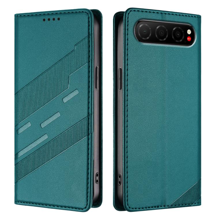 For ZTE nubia Air Embossed Multi-functional Wallet Retro Leather Phone Case