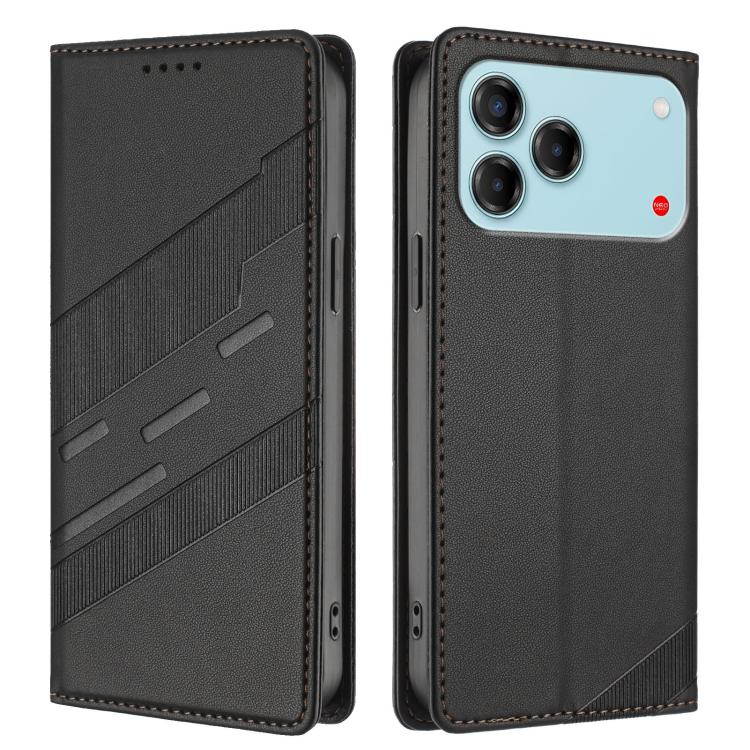 For ZTE nubia V80 Design Embossed Multi-functional Wallet Retro Leather Phone Case