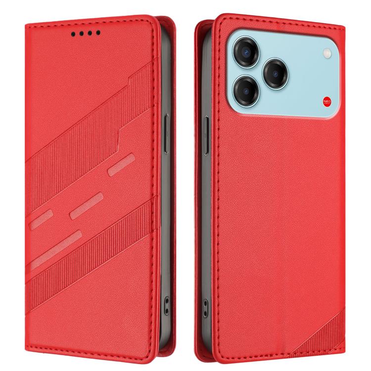 For ZTE nubia V80 Design Embossed Multi-functional Wallet Retro Leather Phone Case