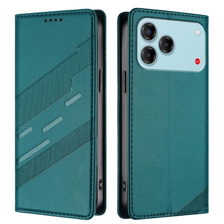 For ZTE nubia V80 Design Embossed Multi-functional Wallet Retro Leather Phone Case
