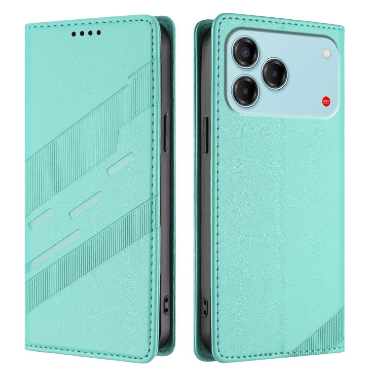 For ZTE nubia V80 Design Embossed Multi-functional Wallet Retro Leather Phone Case