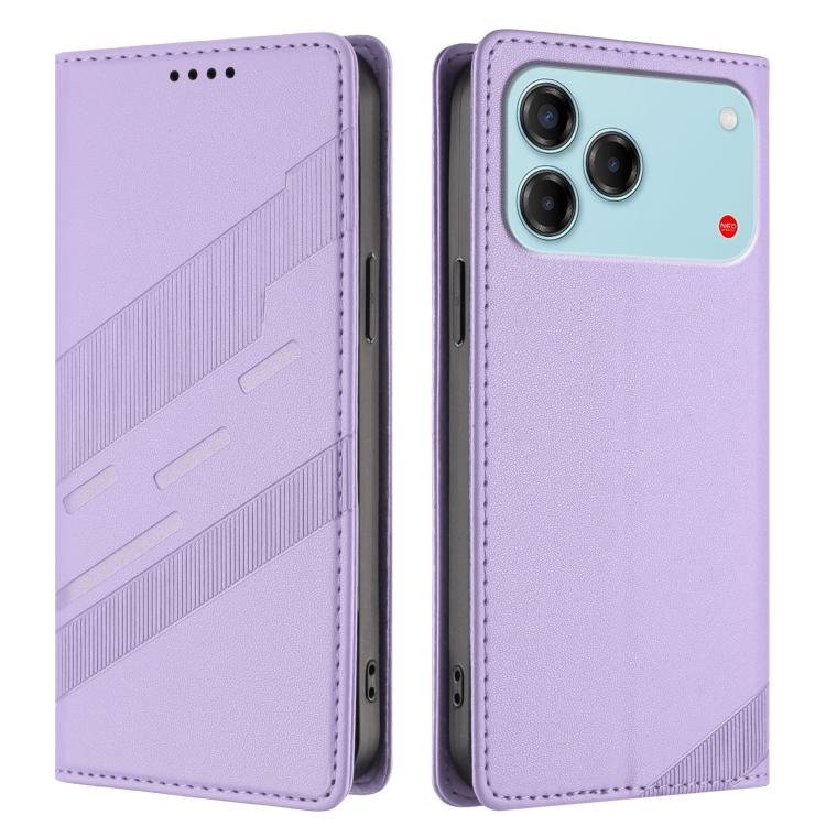 For ZTE nubia V80 Design Embossed Multi-functional Wallet Retro Leather Phone Case