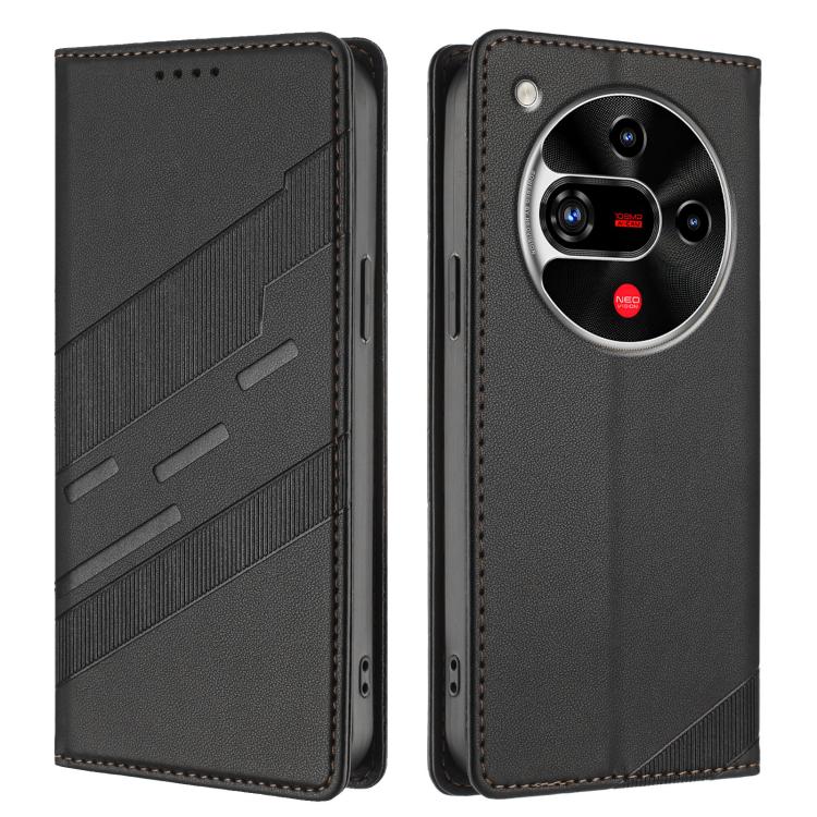 For ZTE nubia Focus 2 5G Embossed Multi-functional Wallet Retro Leather Phone Case