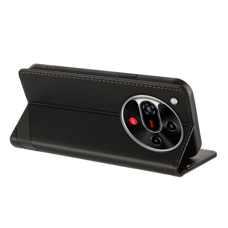 For ZTE nubia Focus 2 5G Embossed Multi-functional Wallet Retro Leather Phone Case