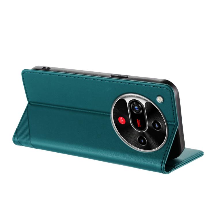 For ZTE nubia Focus 2 5G Embossed Multi-functional Wallet Retro Leather Phone Case