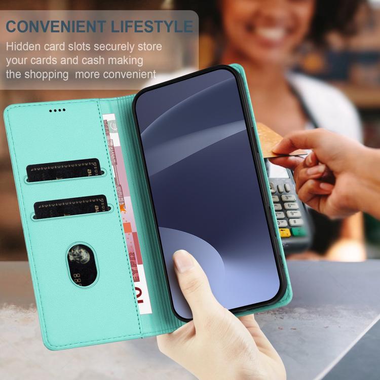 For ZTE nubia Focus 2 5G Embossed Multi-functional Wallet Retro Leather Phone Case