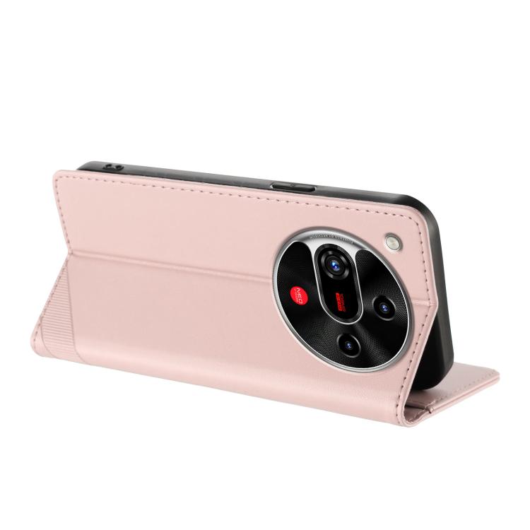 For ZTE nubia Focus 2 5G Embossed Multi-functional Wallet Retro Leather Phone Case