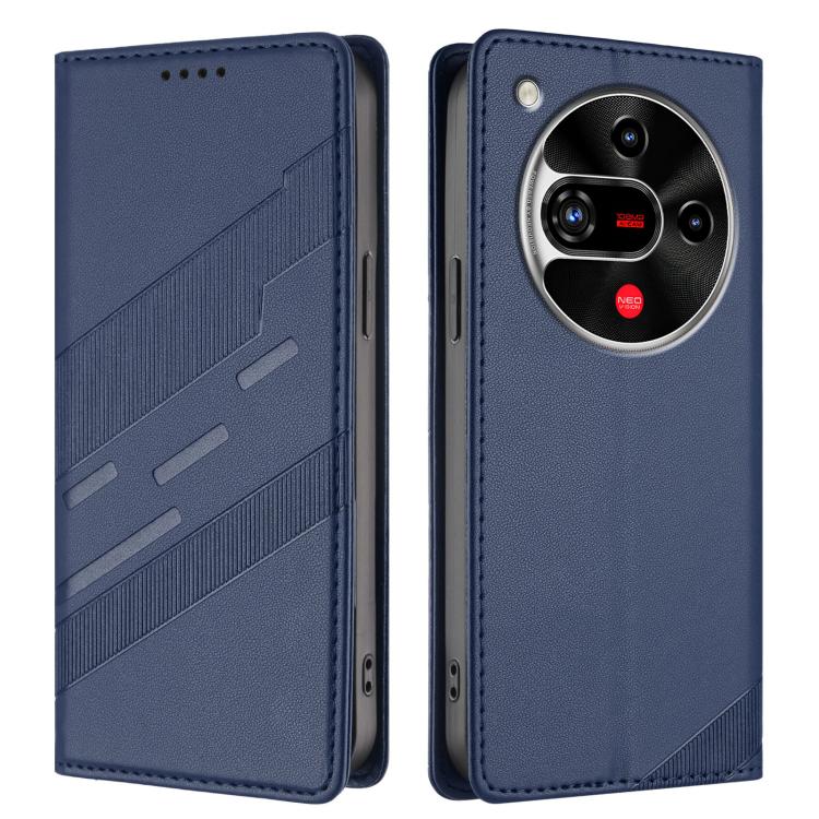 For ZTE nubia Focus 2 5G Embossed Multi-functional Wallet Retro Leather Phone Case