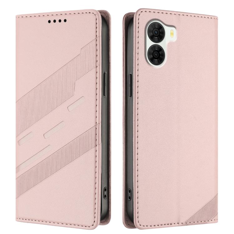 For ZTE nubia S2 504ZT Embossed Multi-functional Wallet Retro Leather Phone Case