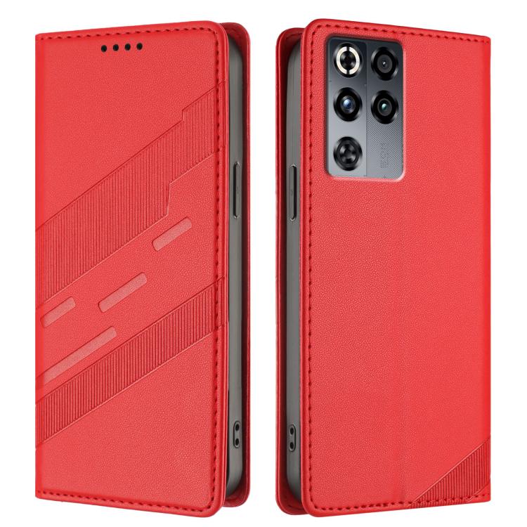 For ZTE nubia RedMagic 11 Pro 5G Embossed Multi-functional Wallet Retro Leather Phone Case