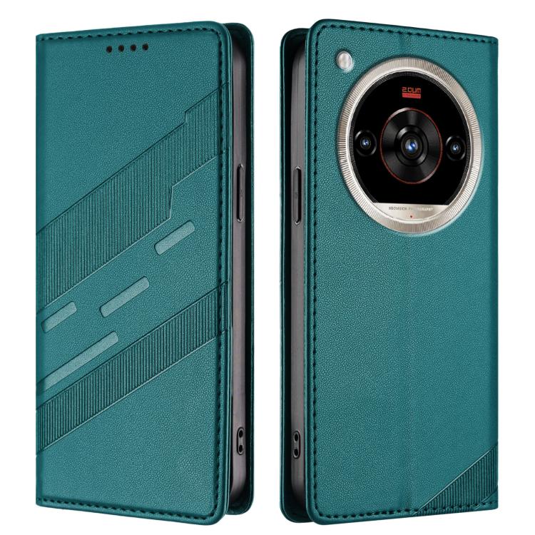 For ZTE nubia Focus 2 Ultra 5G Embossed Multi-functional Wallet Retro Leather Phone Case
