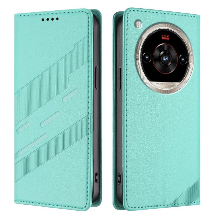 For ZTE nubia Focus 2 Ultra 5G Embossed Multi-functional Wallet Retro Leather Phone Case