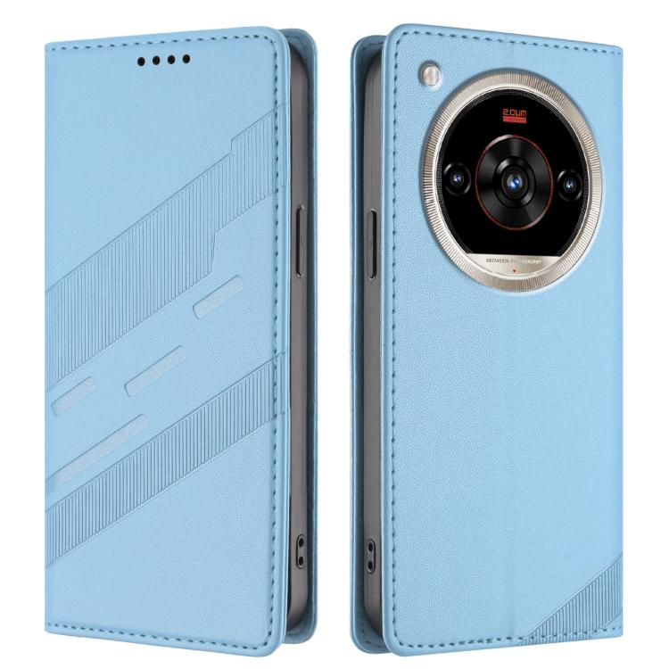 For ZTE nubia Focus 2 Ultra 5G Embossed Multi-functional Wallet Retro Leather Phone Case
