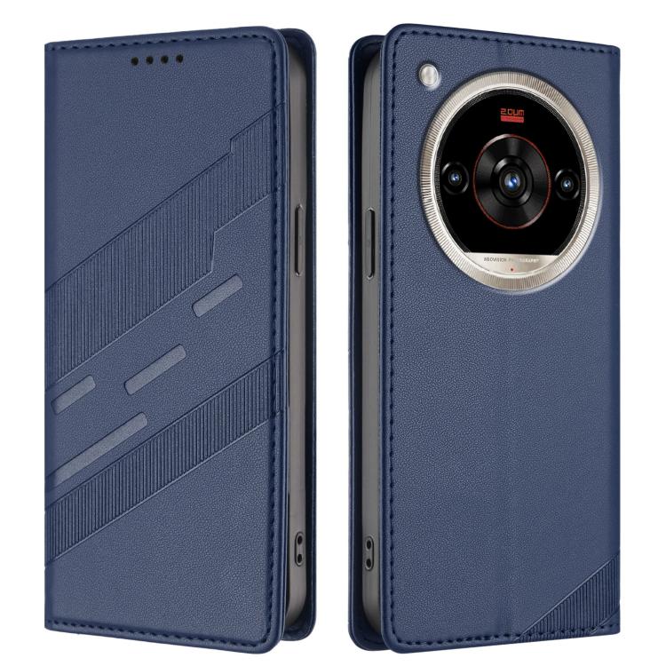 For ZTE nubia Focus 2 Ultra 5G Embossed Multi-functional Wallet Retro Leather Phone Case