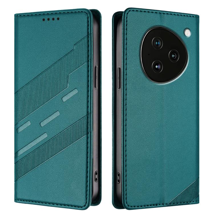 For ZTE nubia M153 Embossed Multi-functional Wallet Retro Leather Phone Case