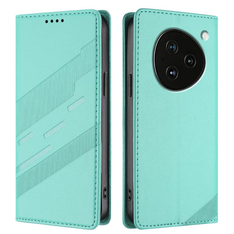 For ZTE nubia M153 Embossed Multi-functional Wallet Retro Leather Phone Case