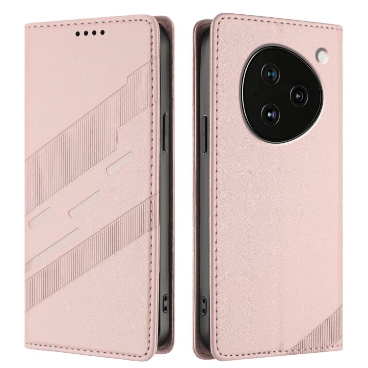 For ZTE nubia M153 Embossed Multi-functional Wallet Retro Leather Phone Case