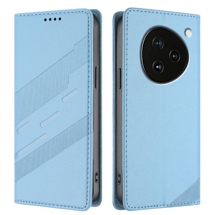 For ZTE nubia M153 Embossed Multi-functional Wallet Retro Leather Phone Case