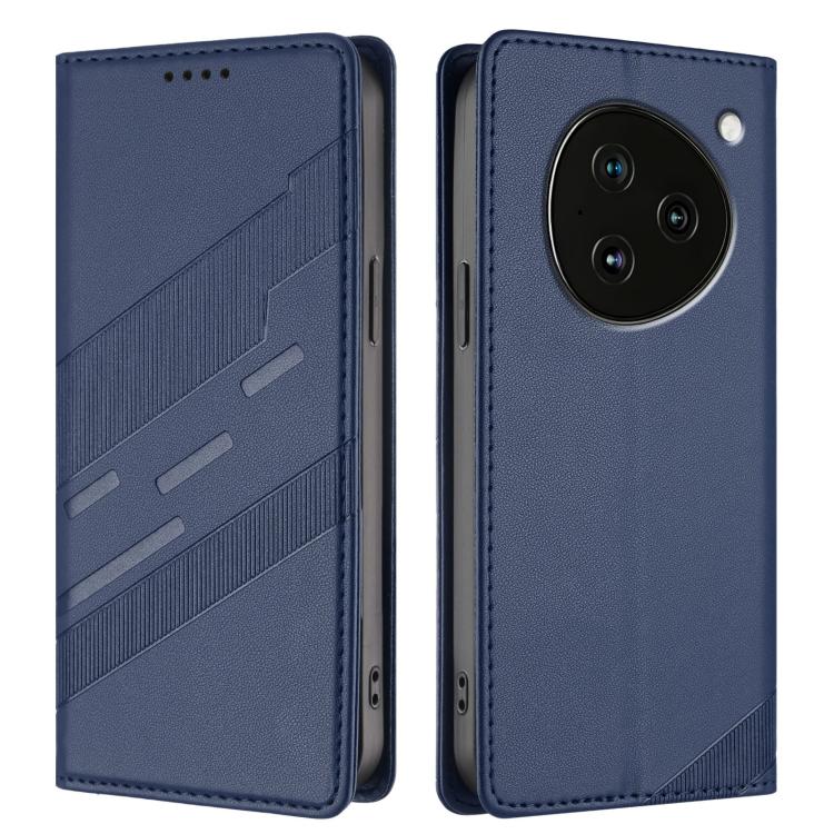 For ZTE nubia M153 Embossed Multi-functional Wallet Retro Leather Phone Case