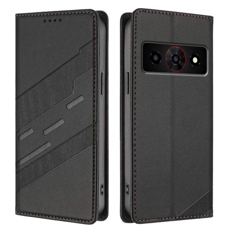 For ZTE nubia P7 Pro 5G Embossed Multi-functional Wallet Retro Leather Phone Case