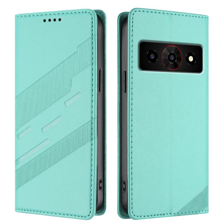 For ZTE nubia P7 Pro 5G Embossed Multi-functional Wallet Retro Leather Phone Case