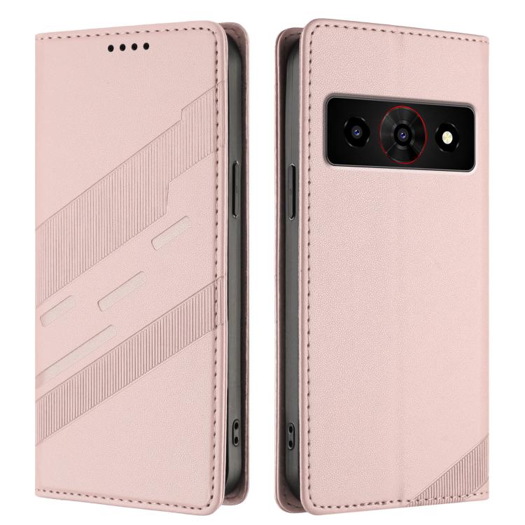 For ZTE nubia P7 Pro 5G Embossed Multi-functional Wallet Retro Leather Phone Case