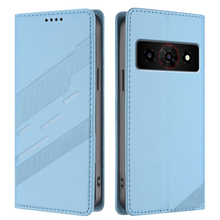 For ZTE nubia P7 Pro 5G Embossed Multi-functional Wallet Retro Leather Phone Case
